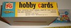 Vintage 1962 Topps Civil War News Cello Pack Box   Rack Pack Header Card  Rare