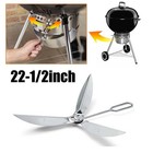 One-touch Cleaning System Kit 22-1 2-inch For Weber Grill Parts 7444 Replacement