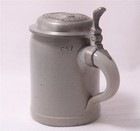 Antique German Beer Stein Tucher Brewery Blackamoor St mourice Head C 1930s