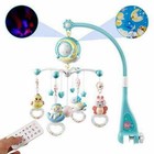 Baby Crib Mobile With Music And Lights 360  rotation Remote Control Musical Toy