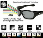 Galaxy Replacement Lenses For Oakley Half Jacket 1 0 Sunglasses Multi-color
