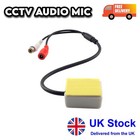 Cctv Self Adhesive Voice Audio Mic Microphone With Rca Output For Cctv Nvr Dvr