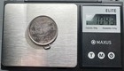 Antique Half Dollar Engraved Victorian Medal Love Token 1869 Silver 900 Race