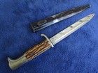 Original Ww2 German Nco Dress Bayonet And Scabbard Maker E pack Solingen