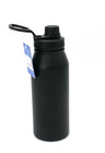 Adidas Originals Black Stainless Steel Insulated Water Bottle W  Loop Lid