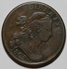 1805 Draped Bust Large Cent  s-269  - Us 1c Copper Coin