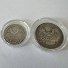 1924 Ussr  russia  1 Rouble   50 Kopecks Silver Coins -  us Seller 