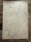 Wwi German Feldpostkarte 1916-deutsche Feldpost-handwritten Military Postcard