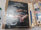 Vintage Ad Lot Of 35 Magazine Prints - Mostly Us Made Cars   Vans From The 1960s