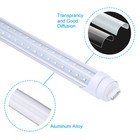 25pack 8ft 65w Led Shop Light T8 Rotatable 8 Foot R17d Ho Base Led Tube Light