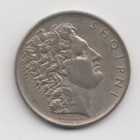 1930 V Albania 1 Lek World Coin