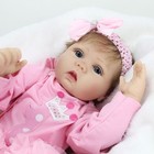 22  Reborn Baby Dolls Vinyl Silicone Doll Lifelike Realistic Newborn Doll Gifts