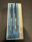 1970s Cross Chrome 3501 Ballpoint Pen   Pencil Set Made In Usa New In Box