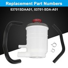 53701-sda-a01 Power Steering Pump Reservoir   Suction   Return Hose    