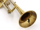 Besson Trumpet Crescend Yellow Brass Bell With Case 3rd Trigger Used