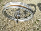 Customized  Harley Davidson Oem Vintage Front 19  Rim Chromed Star Hub  Axel For