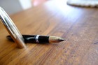 Sheaffer Crest Fountain Pen - 14k M Nib - Aerometric Filler