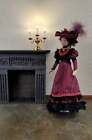 Dollhouse Miniature Battery Light Candelabra 3 Arm Gold 1 12 Scale Lamp