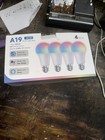 Wi-fi Smart Led Light Bulb 9 W 60w  850lm A19 Rgbcw Dimmable Alexa google siri
