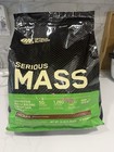 Optimum Nutrition Serious Mass Mass Gainer High Protein Powder  Chocolate 12 Lb