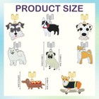 Huaaplevla Stethoscope Charms  Dog Style  8 Pcs
