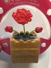 New Solar Powered Dancing Red Rose Flower Valentines Day Tan Pot Bobble Head Toy