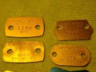 6 Vintage Misc   Aluminum Dog Tag Tax License