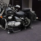 Black Widow Compact Adjustable Motorcycle Dolly - 800 Lb  Capacity