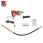 Electric Concrete Vibrator Handheld Concrete Vibrating Tool With 5 Ft Shaft