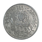 1913a Brazil Liberty Head Brazilian Old Silver 2000 Reis Coin  2 Km  514