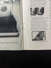 Original 1974 Polaroid Sx-70   Mamiya 35mm Camera 2-page Print Ad