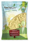 Organic Garbanzo Bean Flour     Non-gmo  Stone Ground  Kosher     Food To Live