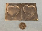 Vintage  Tiffany   Co  2   Sterling Folding Cut Out Heart Shaped Picture Frame