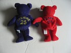Mark Mcgwire  25 Sammy Sosa  21 Salvino s Bamm Beano s Beanbag Bears-lot Of 2