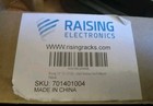 Cantilever Server Shelf Vented Black Shelves Rack Mount 19  1u 12  300mm  Deep