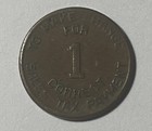 Arizona State Tax Commission To Make Change For One Cent Vintage Tax Token