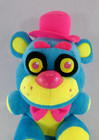 Five Nights At Freddy s Black Light Neon Freddy 8  Plush Fnaf 2017 Funko - Euc