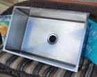 Franke Stainless Steel Undermount Sink - Single Bowl - 30 Inch  16-gauge - Used