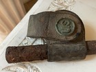 Original Indian Wars Us Model 1873 Socket Bayonet Scabbard Springfield Trapdoor