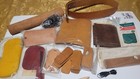 Vintage 70 s Tandy Leathercraft Kits Tools Leather Guide Lot Needle Belt Tooling