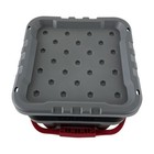 5 Gallon Hyper Tough Bucket Tote Black Heavy Duty Plastic Stackable Adult Use 