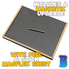 Mdf Movement Tray 25mm With Magnets   Adhesive Sheet For Wargaming Miniatures