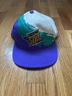 Vintage 1996 Indianapolis 500 Splash Paint Logo Athletic Snapback Hat Cap Indy