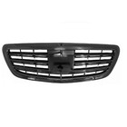Black Front Upper Grille Grill For Mercedes-benz W222 S-class S450 2014-2020