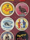 Lot 16 Vtg Beer Coasters Sam Adams Greg s Creemore Jagermeister Cadian Heineken