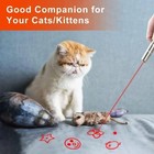 Cat Laser Pointer Toy Dog 7 Adjustable Pattern Long Range Lazer Toy Usb Recharge