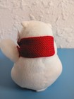 Coca Cola 4  Polar Bear With Red Scarf Plush Stuffed Toy Collectible