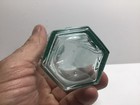 Antique Aqua Not To Be Taken 6 Sided Poison Bottle 