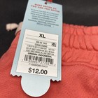 Cat   Jack Kids Drawstring Sweatpants Pockets Coral Size Xl