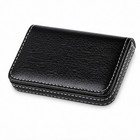 Pu Leather Business Card Holder Pocket Wallet Case With Magnetic Closure